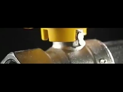 टी हैंडल महिला एक्स महिला लंबे धागे 5 बार 1 इंच गैस वाल्व