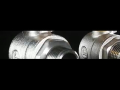 BS2779 थ्रेड पुरुष X पुरुष गैस लाइन बॉल वाल्व