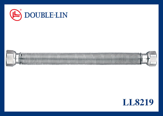 F3/4" x F3/4" महिला X महिला स्टेनलेस स्टील के फ्लेटेड नली