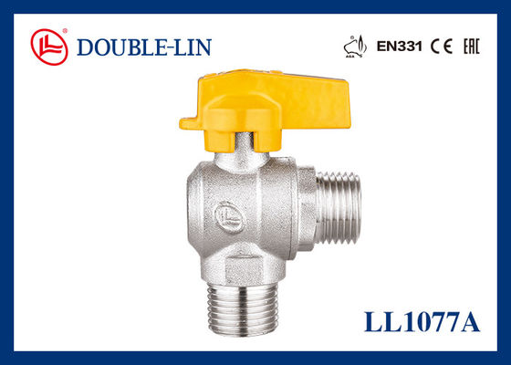 M1/2" x M3/4" पीतल के गैस वाल्व