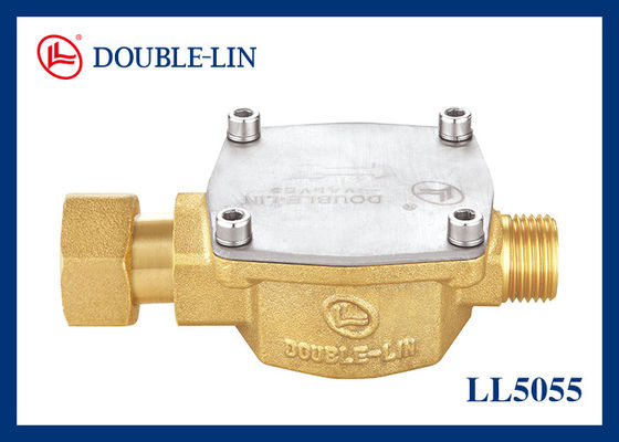 5 बार ISO228 थ्रेड F3/4" x M1/2" ब्रास गैस फ़िल्टर